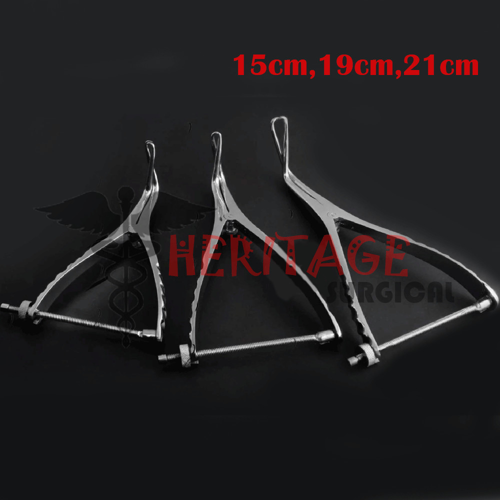 3Pcs Set of Stifle Distractor with Spinlock 15cm,19cm,21cm orthopedic Instrument