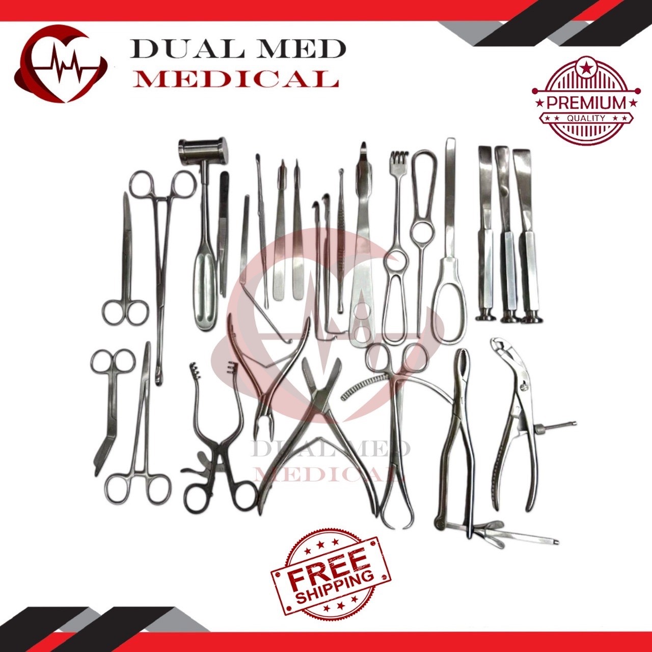 Basic Orthopedic Surgery Kit German Orthopedic Surgical instruments Set of 25 PC