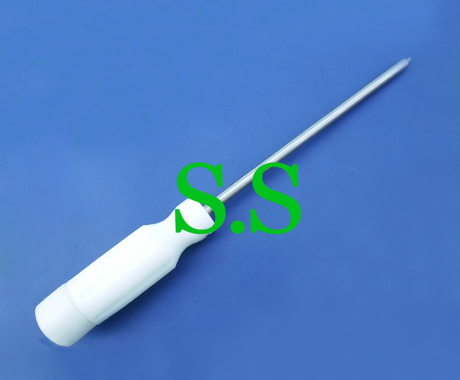 6 Screw Driver Head 4.5mm With Teflon Handle Surgical Orthopedic Instruments