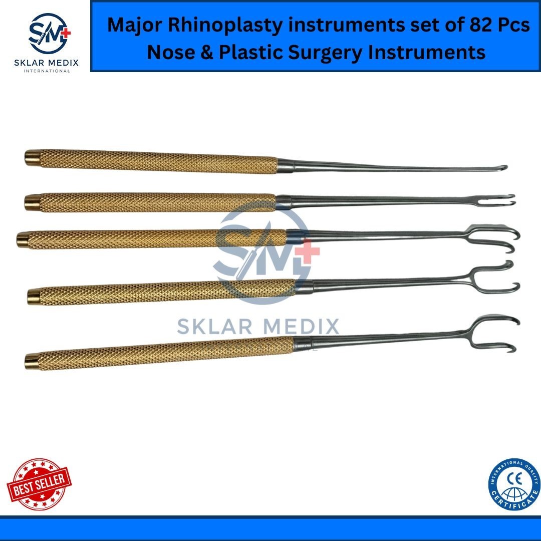 Major Rhinoplasty Instruments Set 82 Pcs Nose Plastic Surgery Surgical Tools Kit