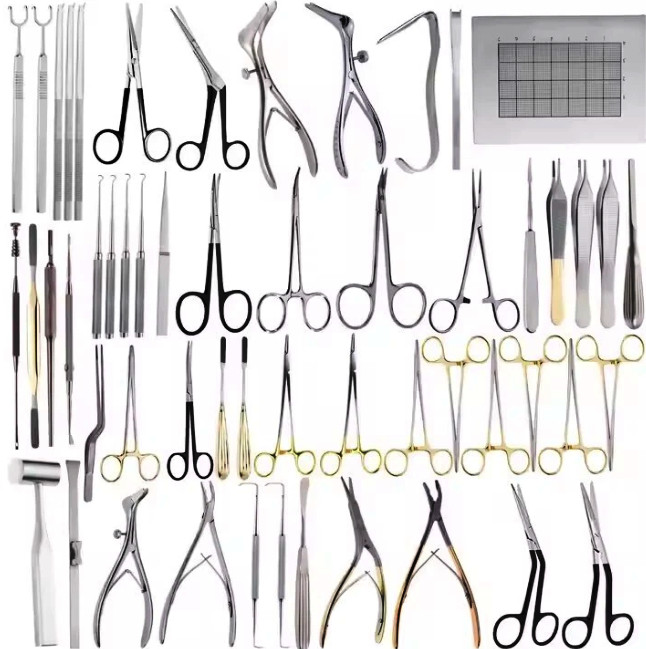 Nasal Instruments Set 53 Pcs Medical Nose Surgery ENT