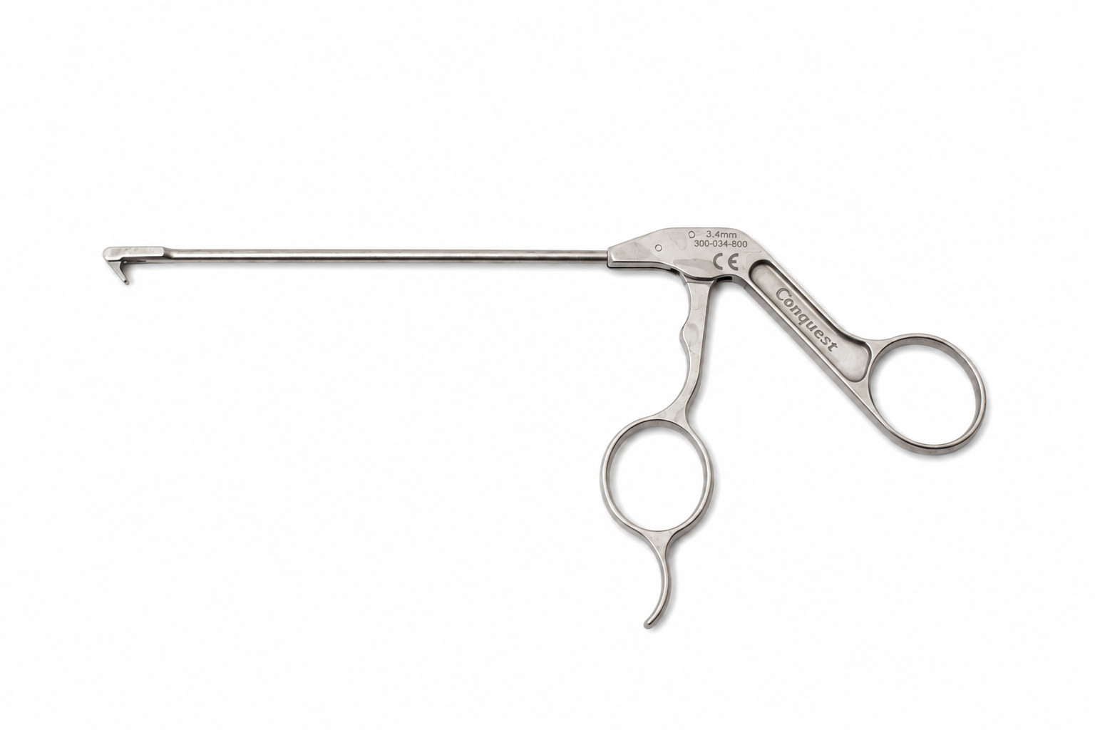 Stryker 300-034-800 3.4 mm, 0° Conquest Straight Backbiter Forceps