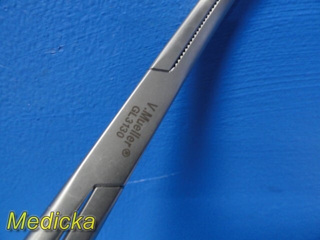 7X Codman V. Mueller Mayo-Gyon Kidney Hysterotomy & Hemostatic Forceps ~ 35647