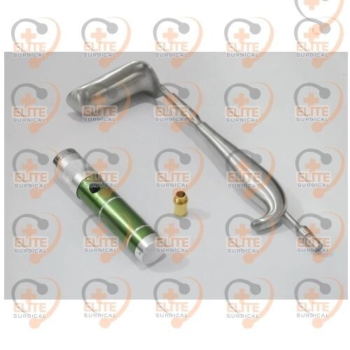 Hill Ferguson Rectal Retractor Fiber Optic 35mm X 70mm Blade Size Total…