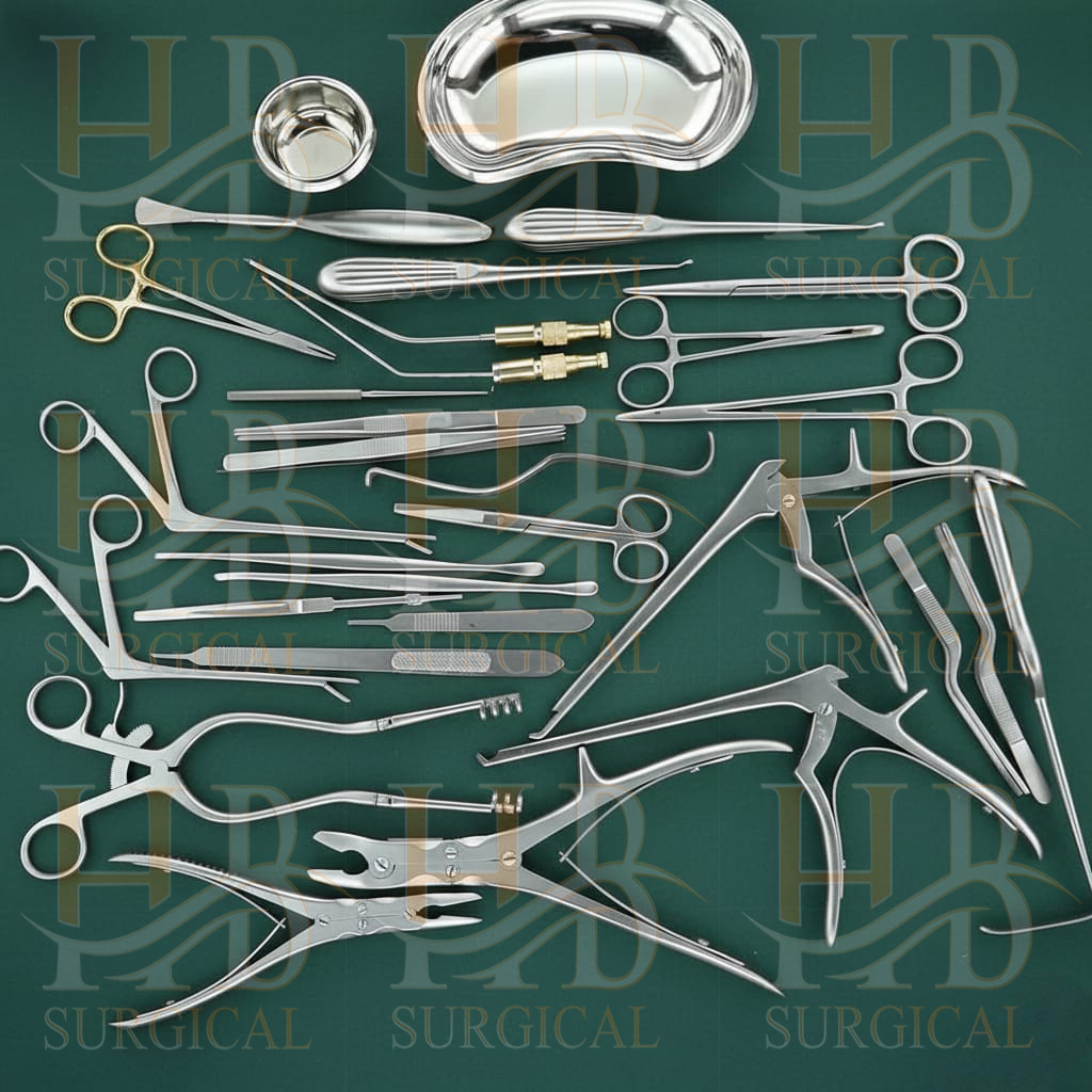 20 Pcs Set Neuro Spinal Surgery Surgical Orthopedic Instruments A+ Quality