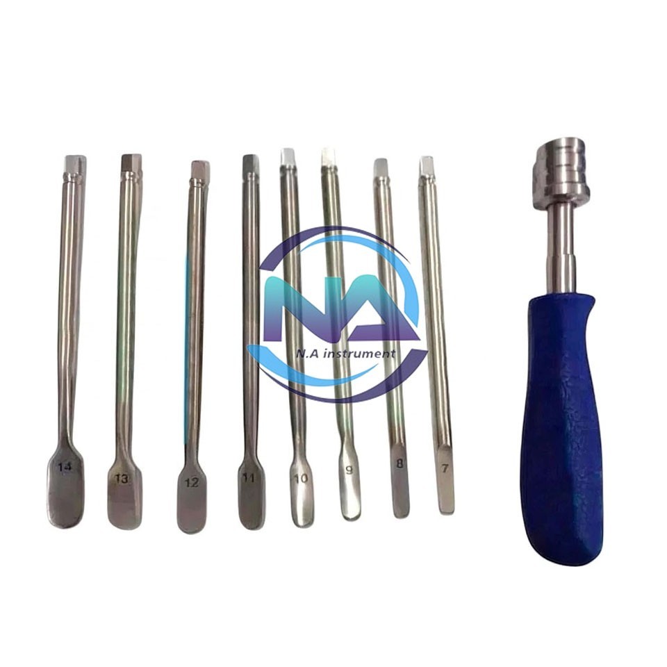 Spine Disc Distractor w Coupling Handle 7mm to 14mm Surgery Surgical Instruments