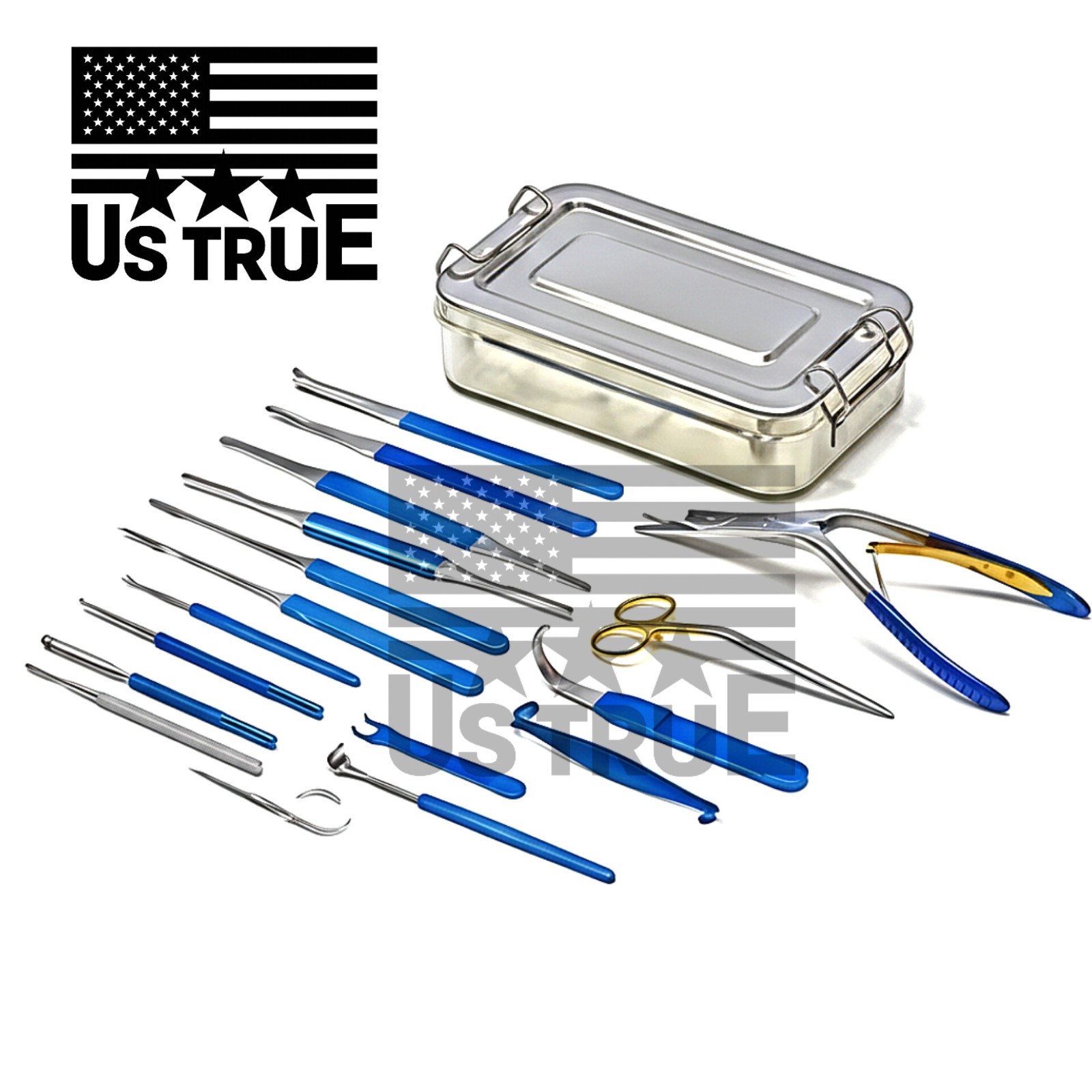 Teo Rhinoplasty Instruments Set German Stainless Steel Plastic Surgery