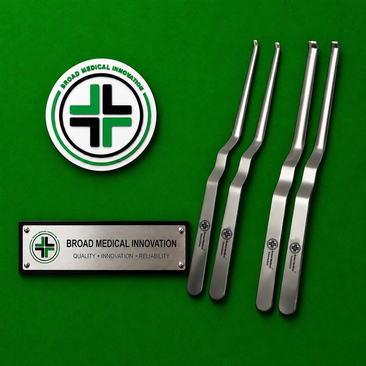 Caspar Nerve Root Retractor Bayonet Shaft Set 4, 6, 8 & 10mm Surgical Instrument