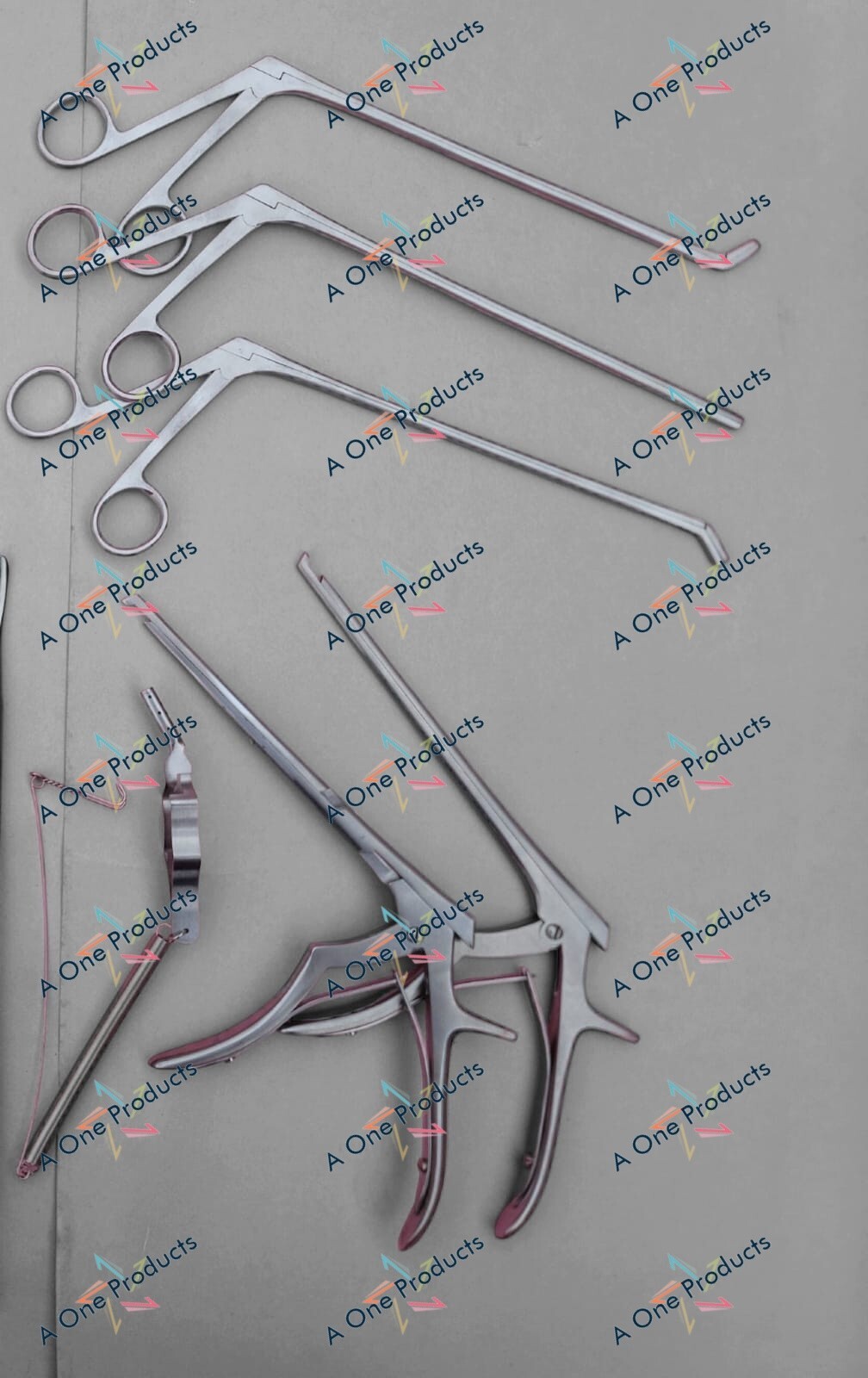 Transsphenoidal Hardy Pituitary Curettes Ronguers Neuro Spine Set Neurosurgical