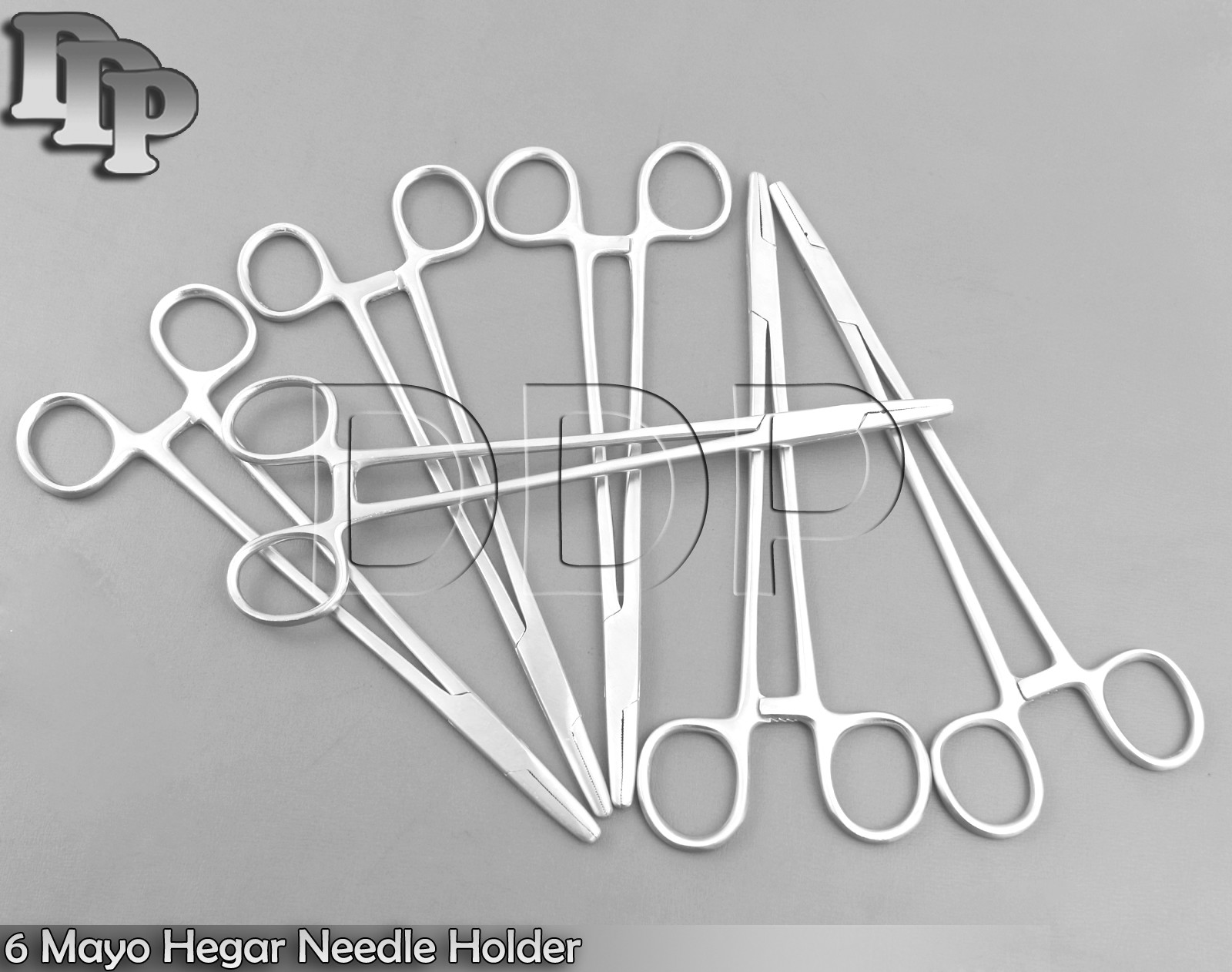 6 Pieces Of MAYO-HEGAR NEEDLE HOLDER 6″ Surgical Instruments
