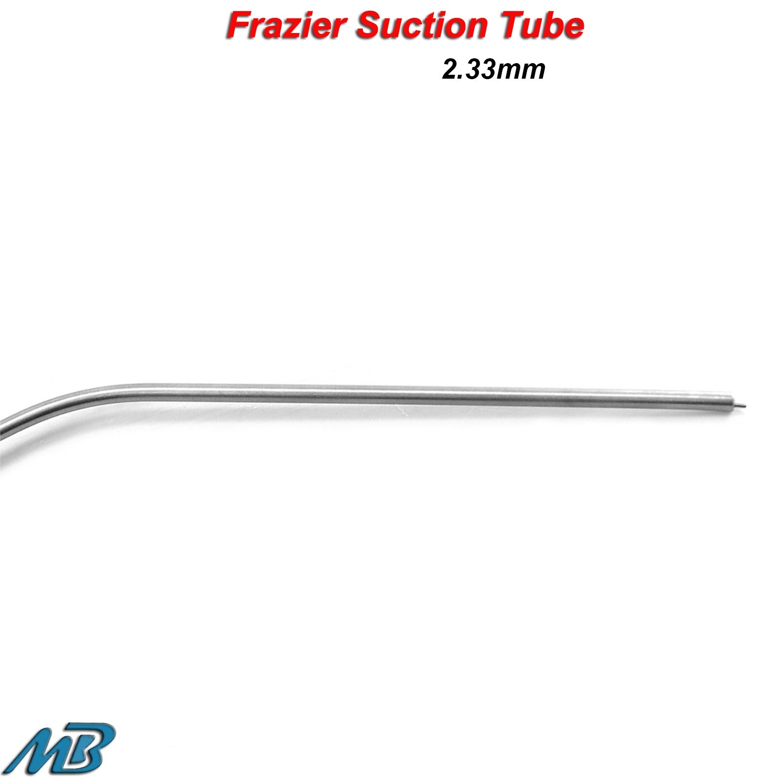 Surgical Frazier Suction Tube 2.33-mm Aspirator Dental ENT Surgical Instruments