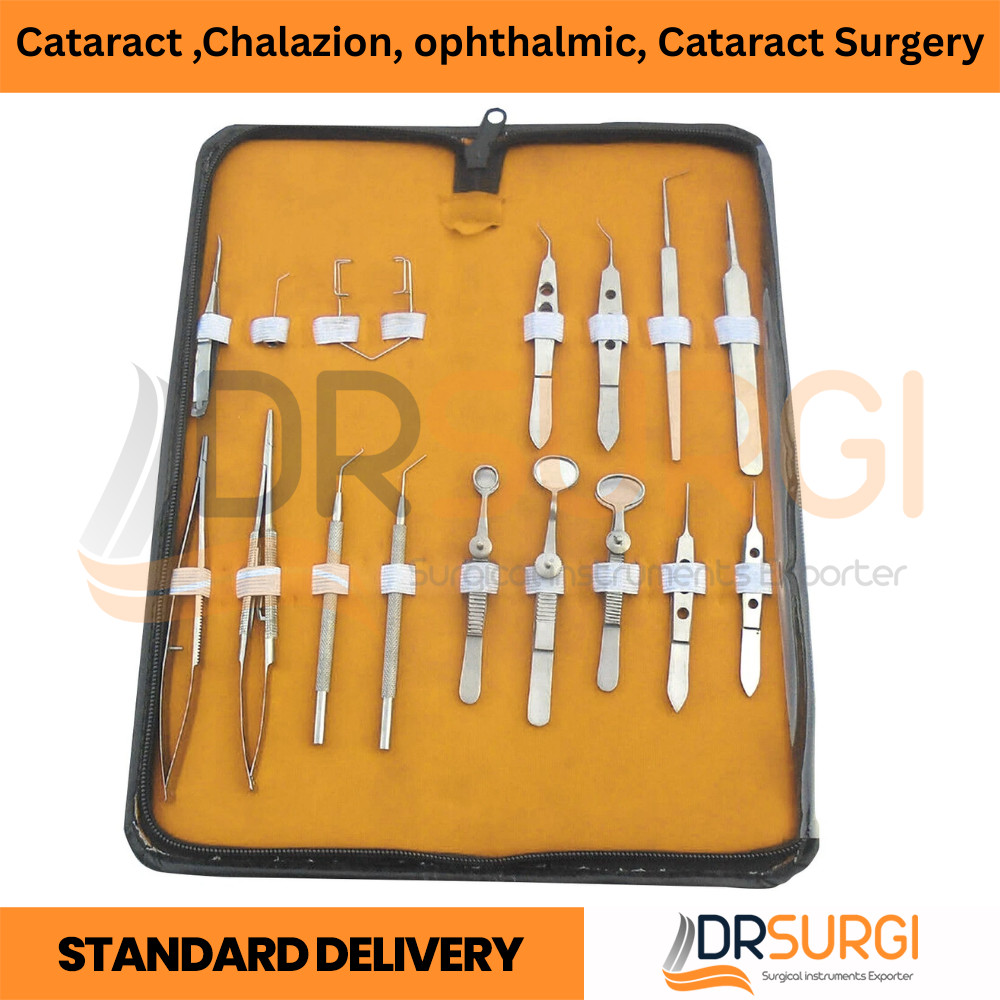 Cataract ,Chalazion ,Ophthalmic ,Cataract Surgery Set Surgical Instruments