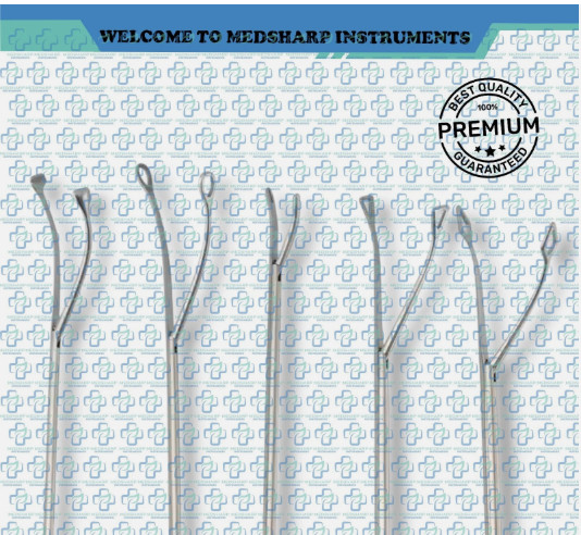 Set of 5pcs Thoracoscopy Instruments Tissue Forceps Thoracic Dissecting Forceps
