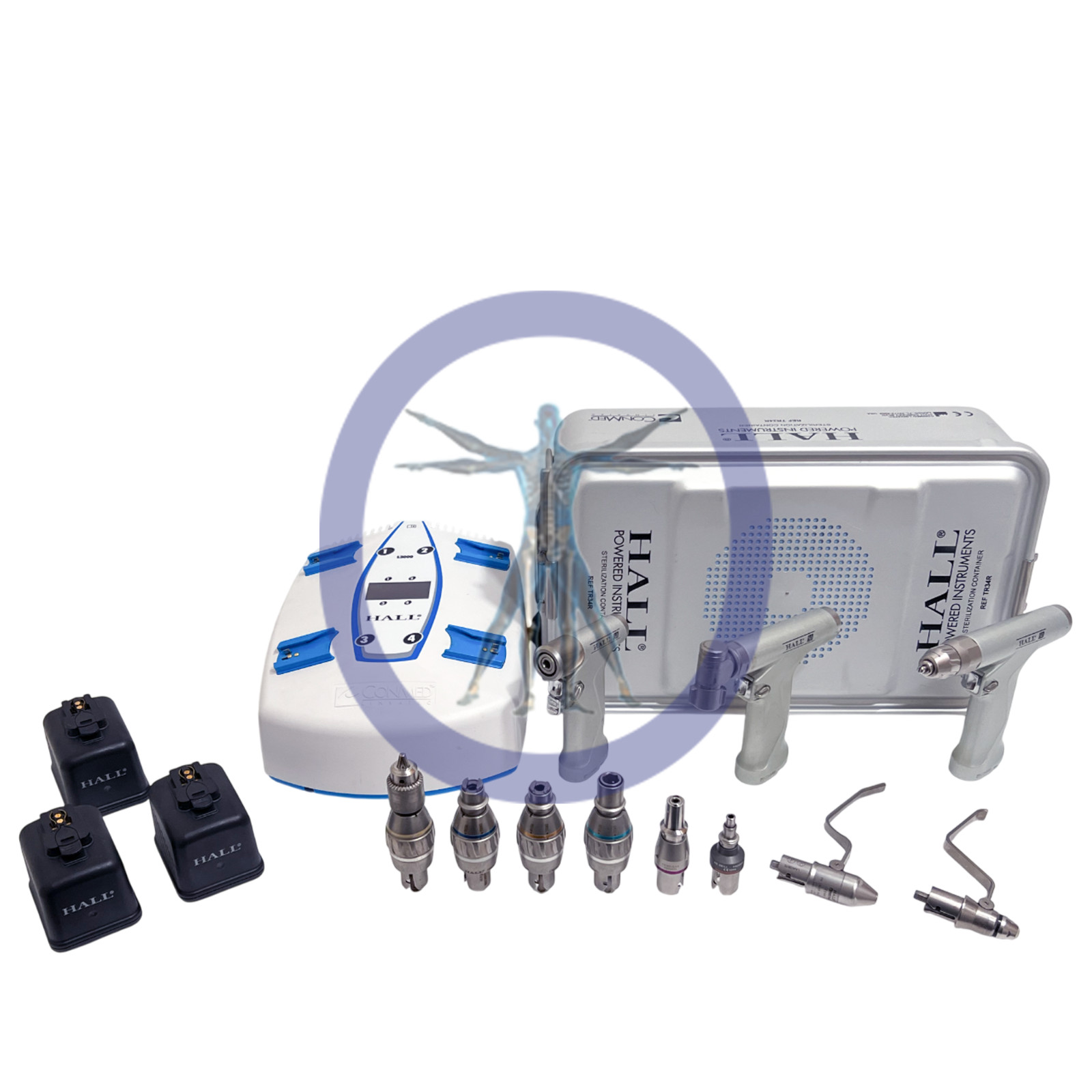 Conmed Hall 50 Large Bone Power Set *With 3 Month Warranty*