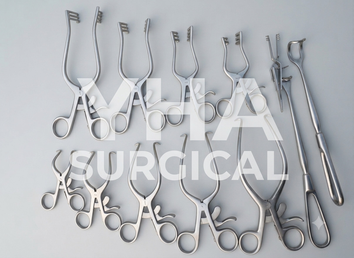 Surgical Veterinary Retractors Weitlaner Gelpi Instruments Set 10 Pcs