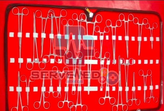 Premium 157 Pcs Veterinary Surgery Kit – Scissors, ForcepsOrthopedic Instruments