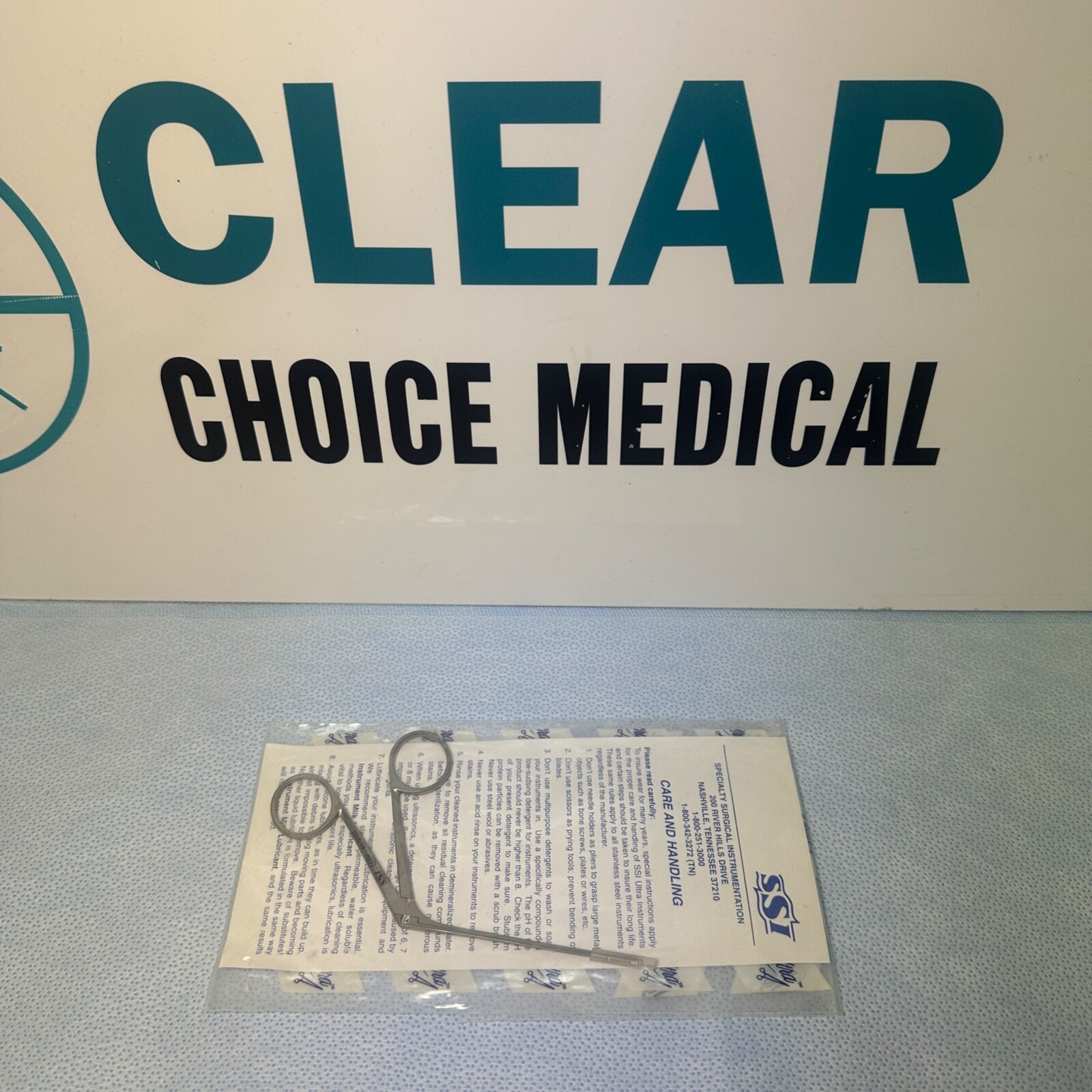 SSI Ultra 61-0157 House Malleus Nipper V-DL Otology ENT