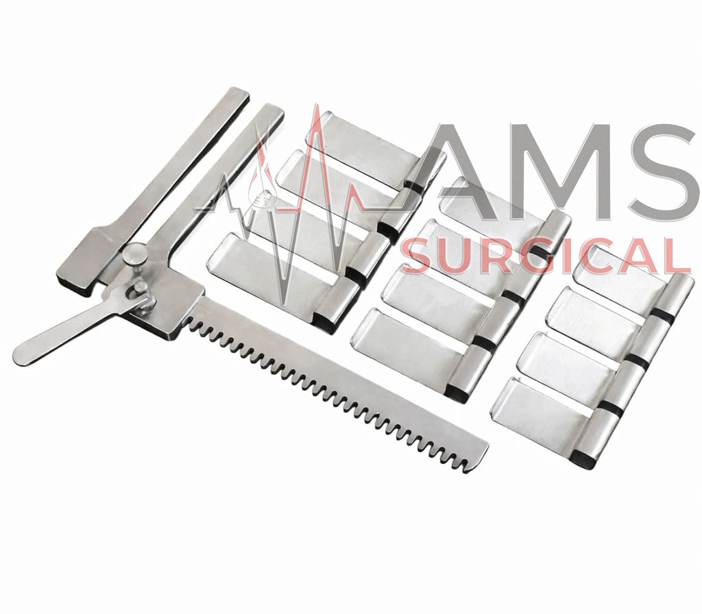 Laminectomy Retractor Complete Set 13 PCs Set Spine Surgical Instruments