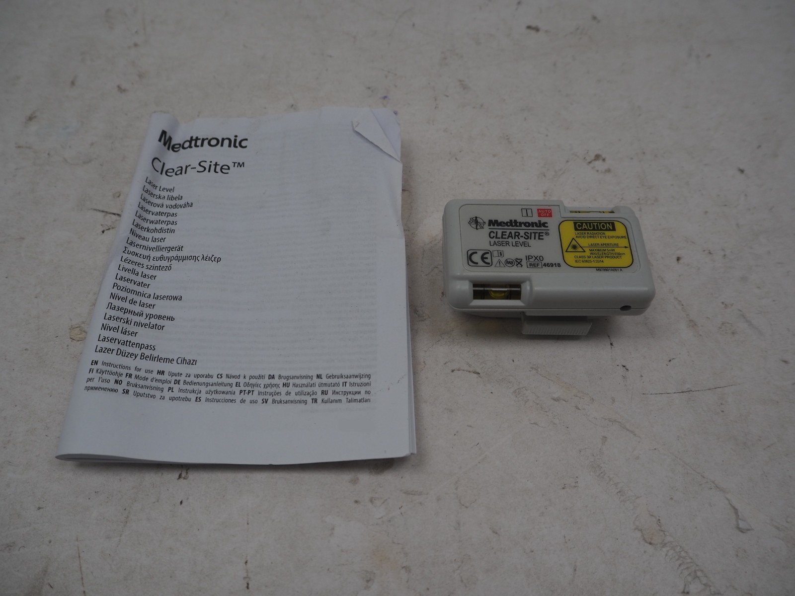 Medtronic Clear-Site Laser Level 46918 Fast Free Shipping – NEW No Box
