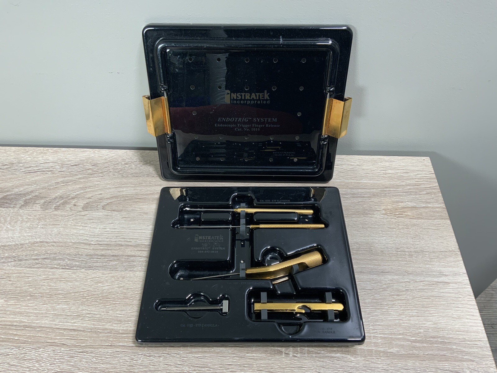 Instratek Endotrig System – Endoscopic Trigger Finger Release Cat. No. 1010