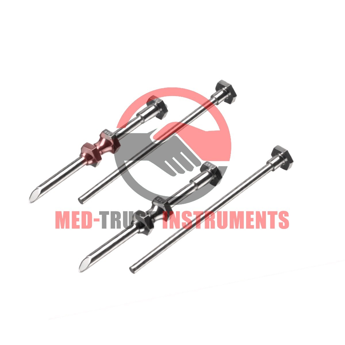 German HRT Trocar 4.5mm 2Sets Hormone Replacement Pellet Insertion Kit