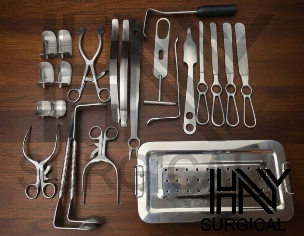 Shoulder Surgery Retractor Set of 22 Pcs Orthopedic Surgical Instrument + Box