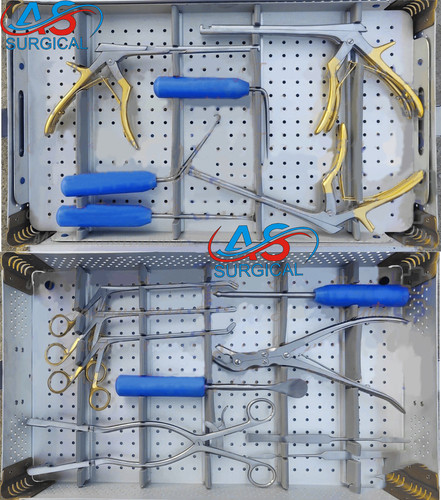 Laminectomy Complete Instruments Full Set 18 Pcs Spine Orthopedic Instruments