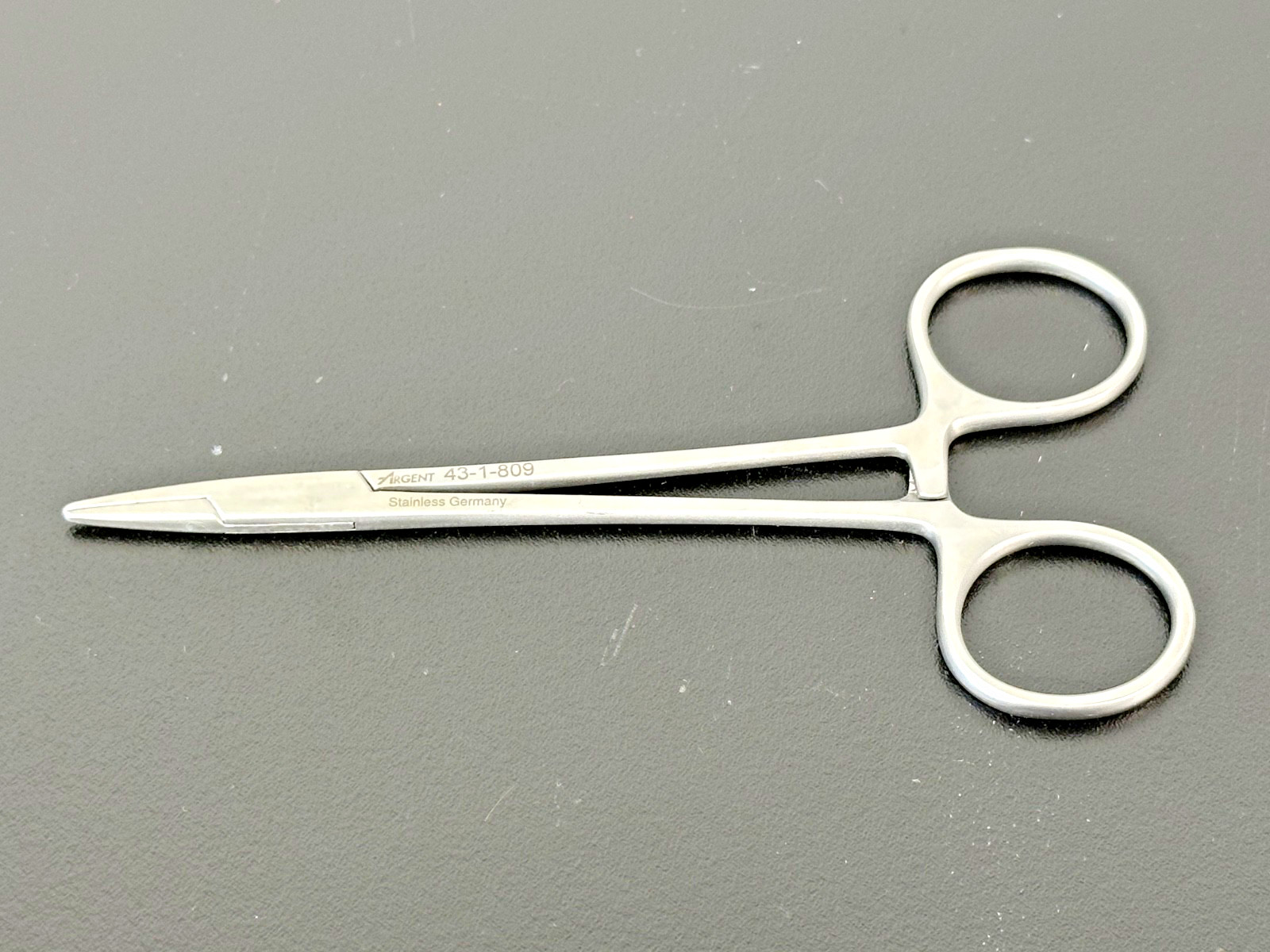 Argent 43-1-809 Stainless Germany Straight Hemostatic Forceps Clamp 5.5″