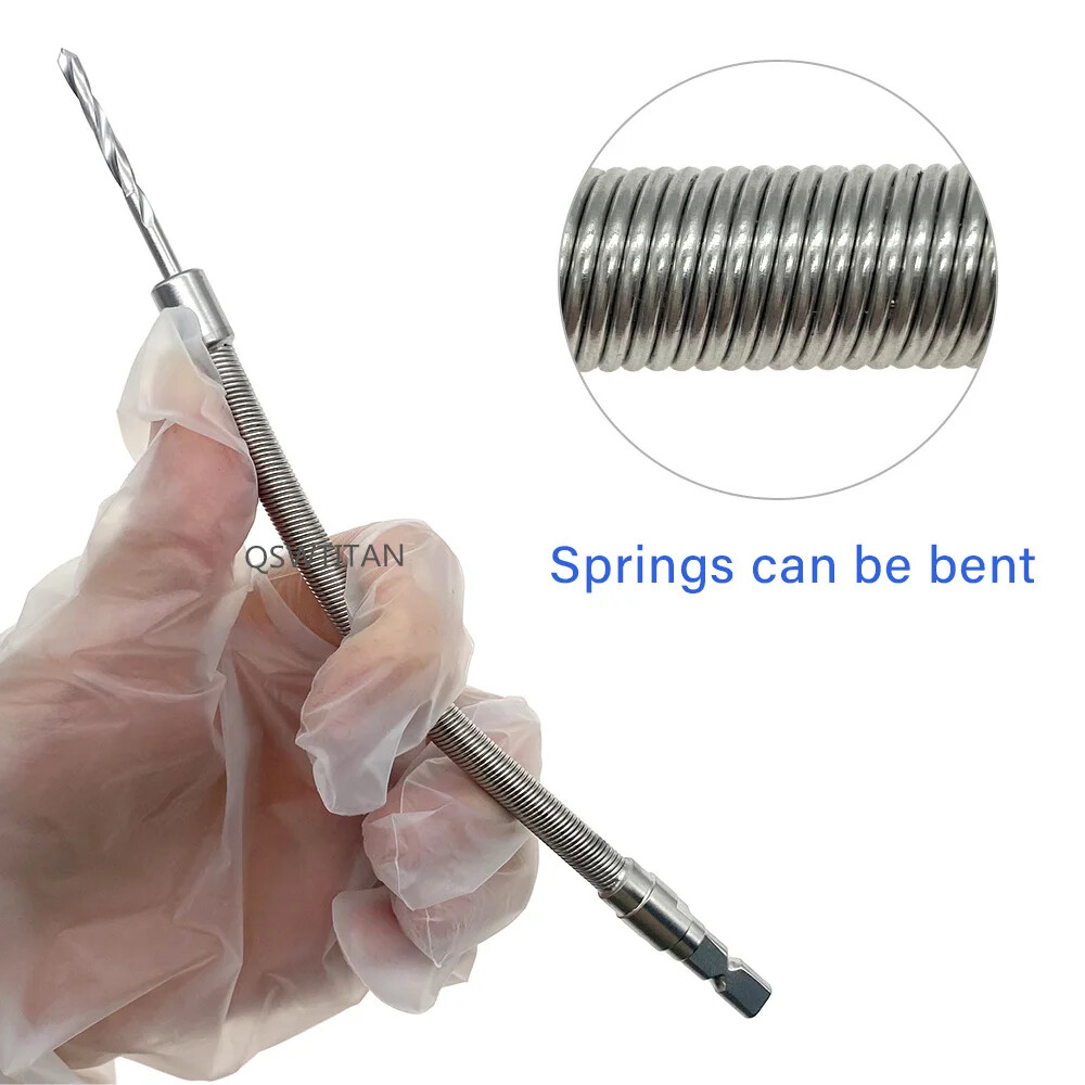 Flexible Drill Bit Soft Drill Reconstruction Plate Operation Orthopedic Tool
