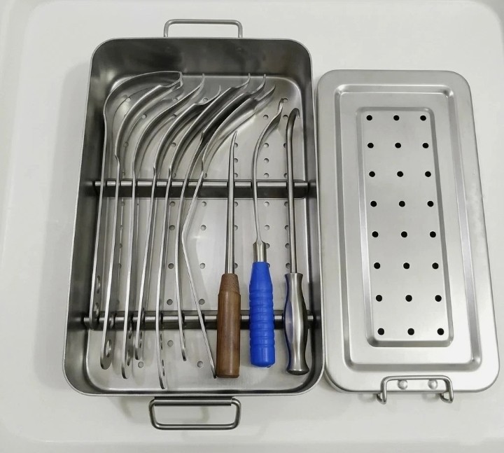Hip Joint Surgical Retractors Set 9 Pcs | Orthopedic Instruments Stainless Steel