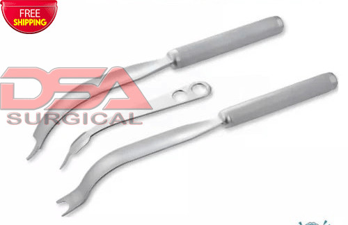 Basic Anterior Approach Instrument Set Hip Arthroplasty Surgery Set Of 3 Pcs