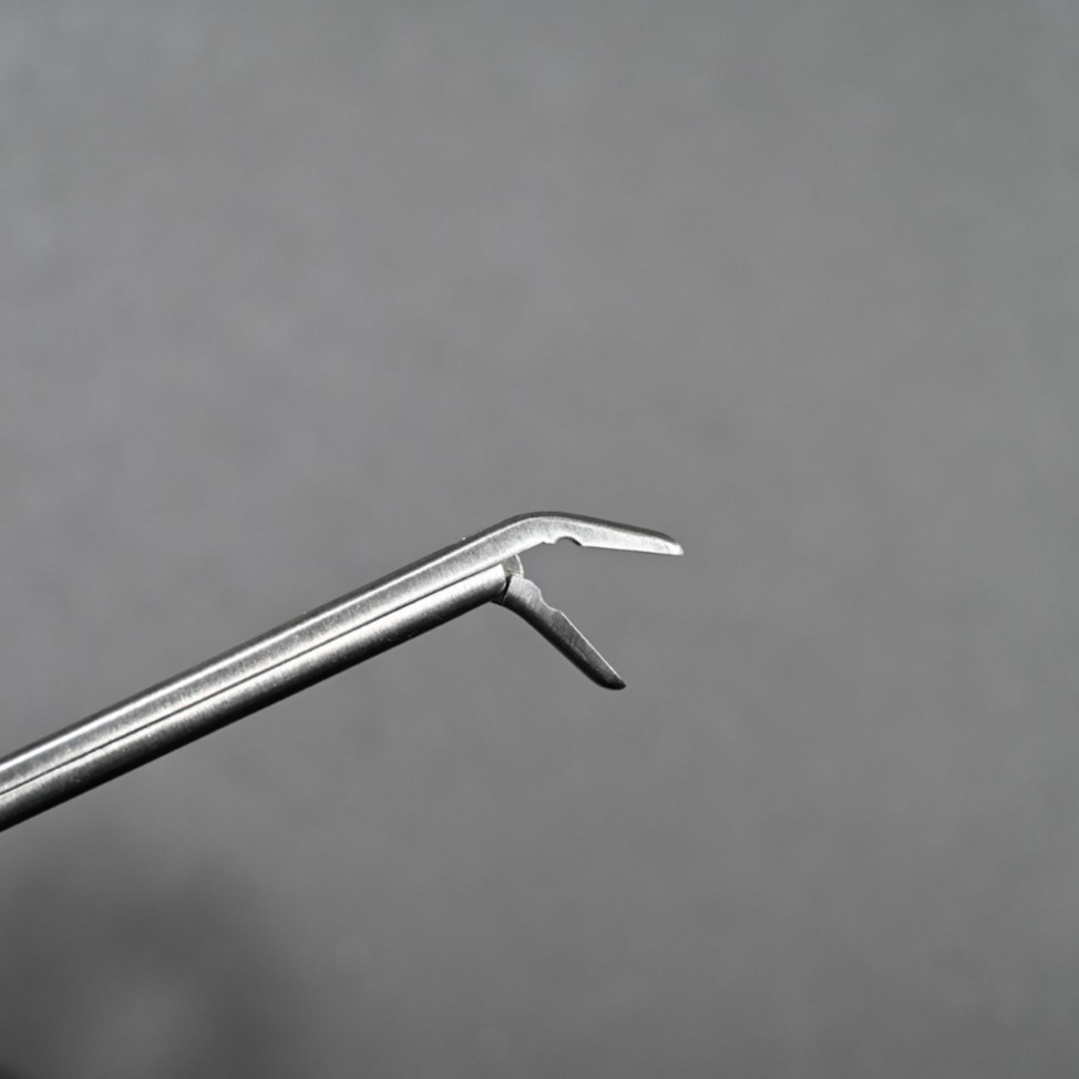 Aesculap FF814R Spurling Rongeur 4 x 10 mm Up Jaw 7 in Surgical