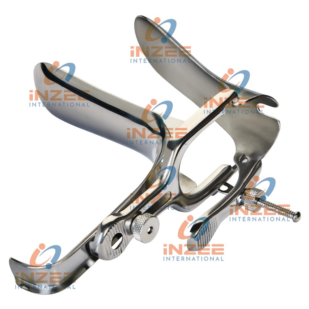 Graves Full View Speculum Largest Size (180 mm XXXL) Stainless Steel By Inzee