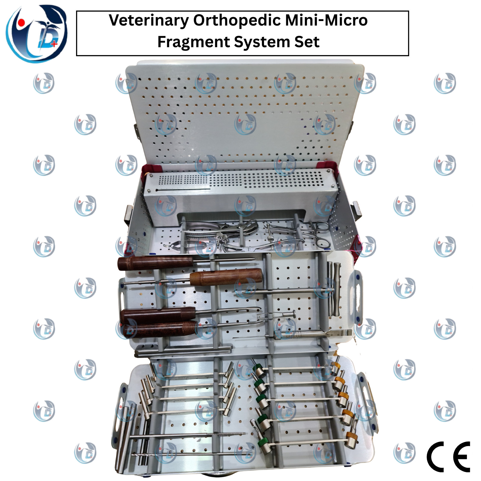 Veterinary Orthopedic Mini Micro Fragment System Set/kit 1.5/2.0/ 2.7/3.5/4.0mm