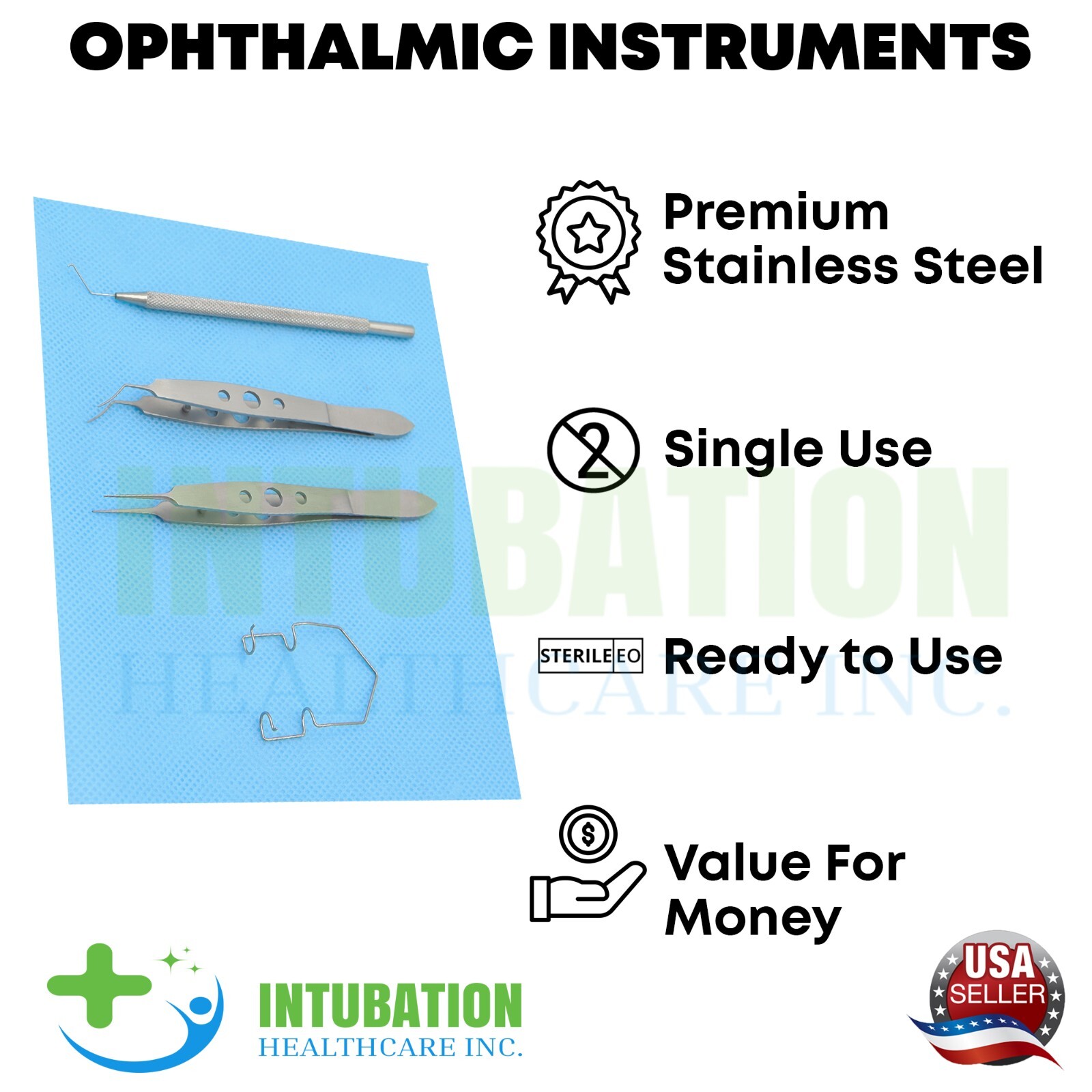10 Sets Barraquer Speculum Nucleus Manipulator Corneal Utrata Forceps Single Use