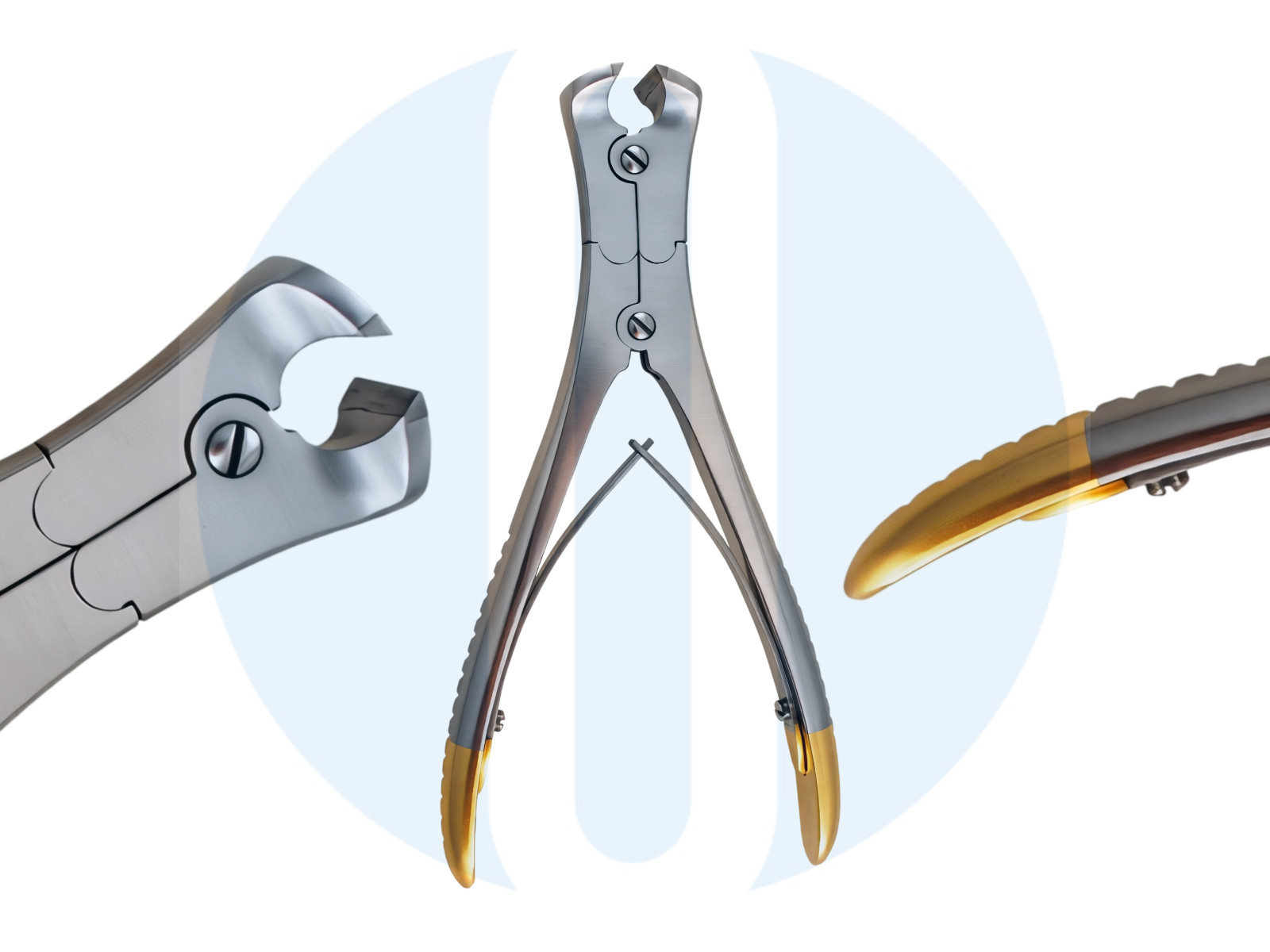K-Wire Cutter 7 inch Double Action TC Tungsten Carbide Heavy Duty Cutter