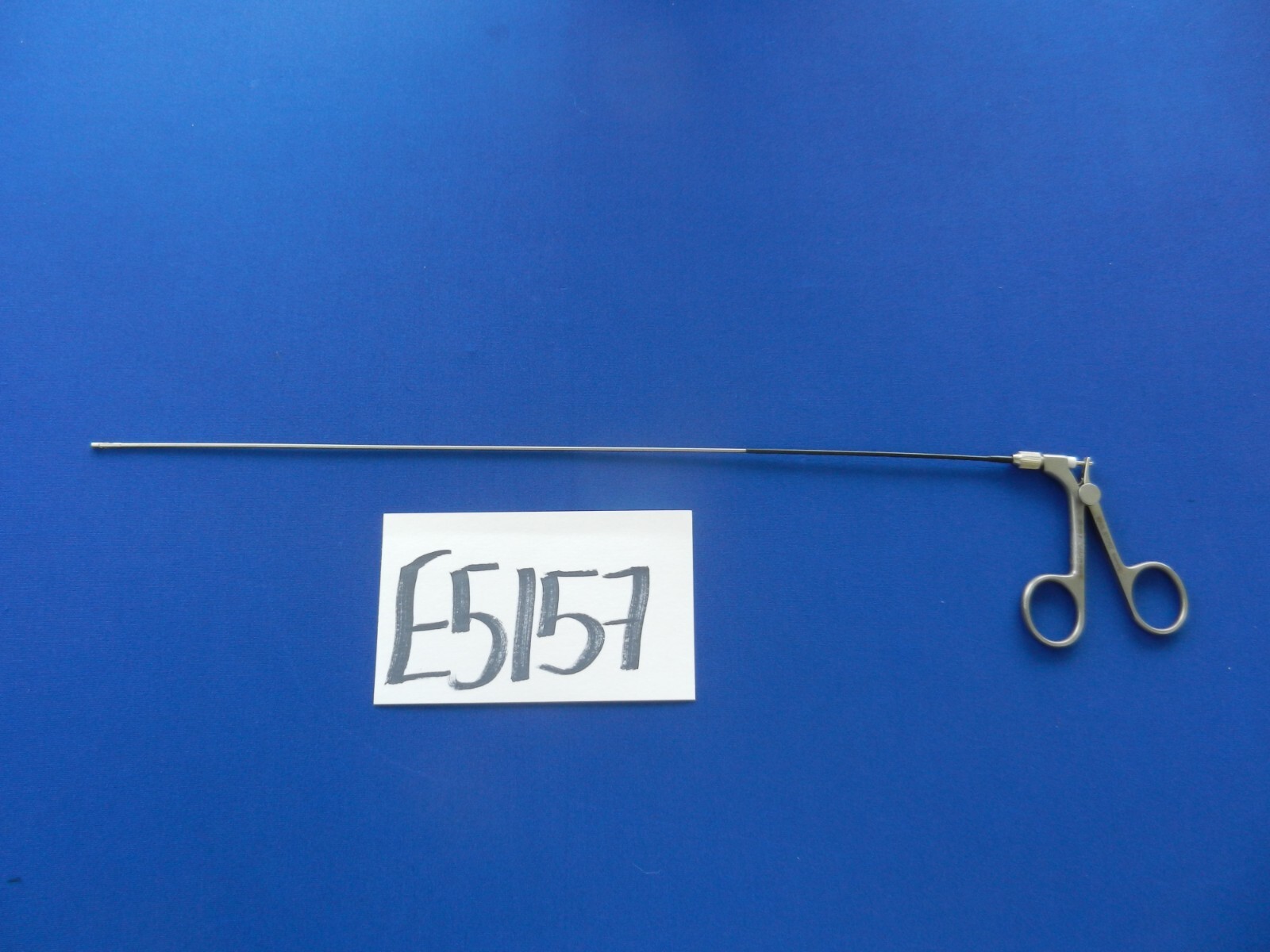 E5157 Storz 26165F Semi Rigid Double Action Forceps 7fr x 40cm Length