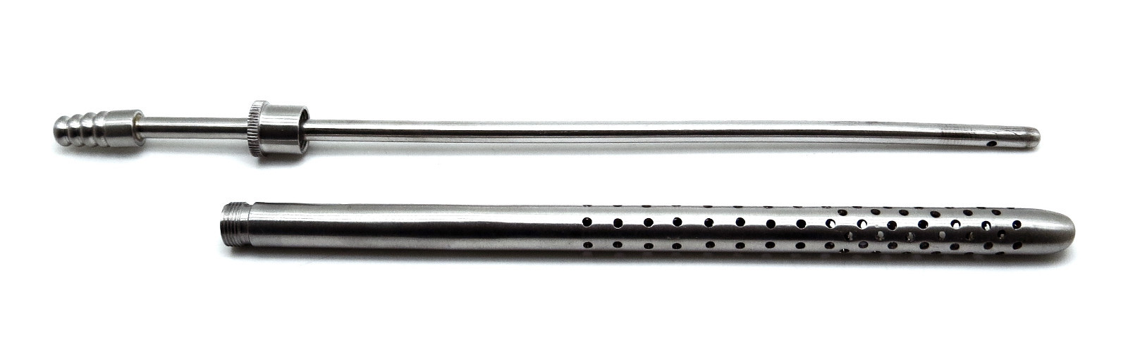 POOLE Suction Tube 30 Fr. STRAIGHT Surgical Instruments Set of 3