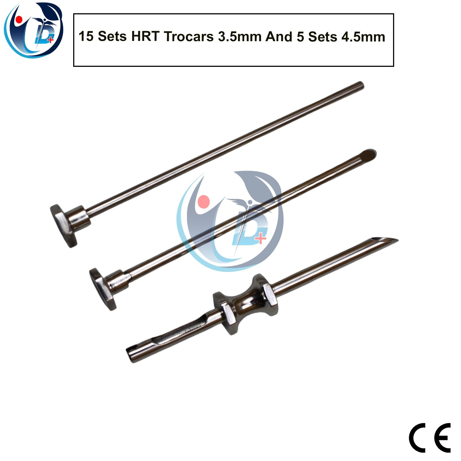 15 Sets HRT Trocars 3.5mm And 5 Sets 4.5mm High Quality