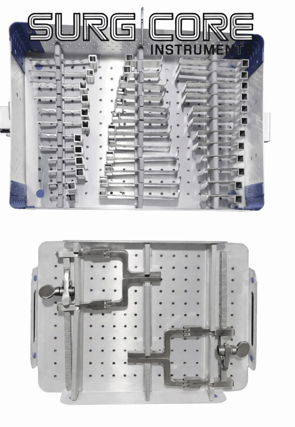 McCulloch-Lumbar-Retractor-Set-Surgical-Instruments-With-Sterilization-Box