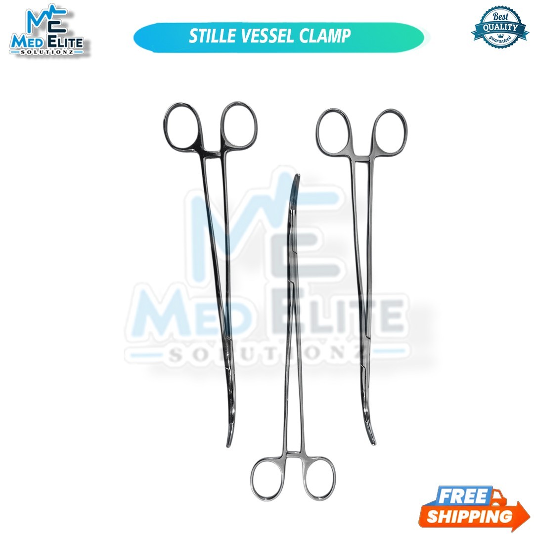 3Pcs Set Lawton 9 Stille Vessel Clamp Stainless Steel Grade 420 Best Quality