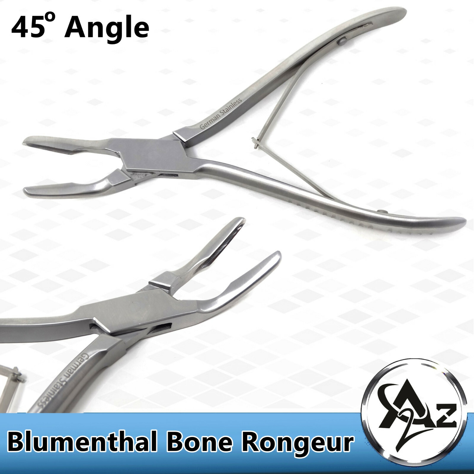 Surgical Blumenthal Rongeur 18cm/7″ Dental Bone Trimming Recontour Instruments