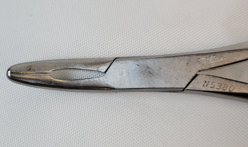 Storz N5380 Reiner Bane Rongeur 7 inches Curved Single Action 3×16 mm, ENT