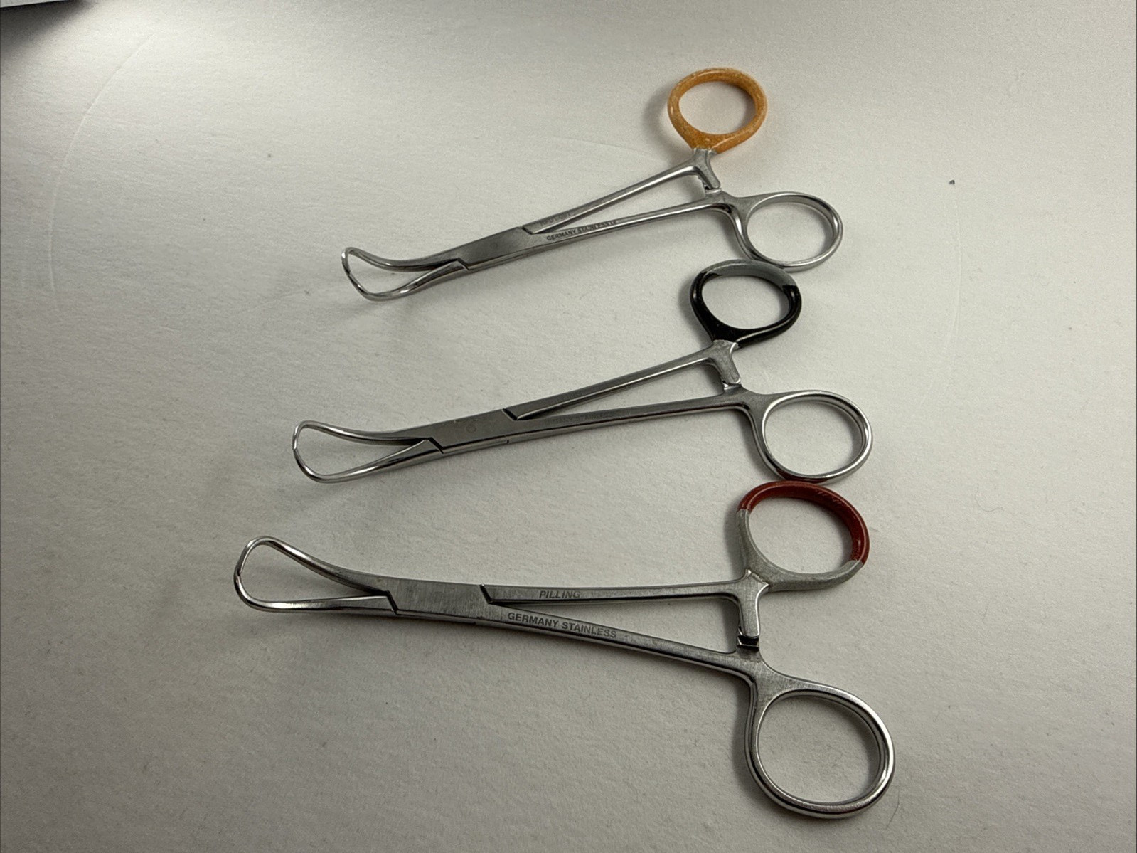 Backhaus Towel Forceps: Pilling 12-1600 5.25″ QTY 3