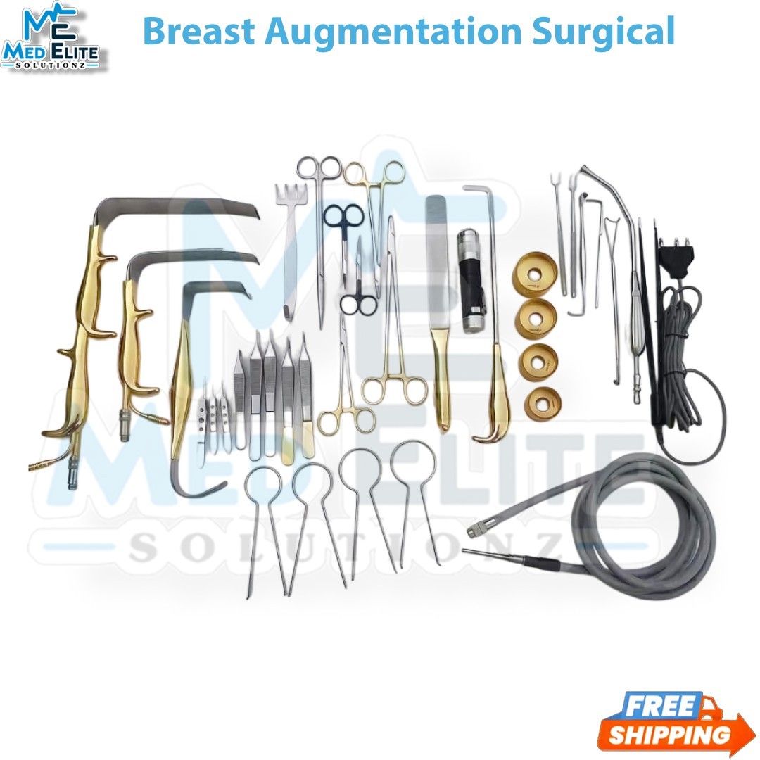 Precision Manual Breast Surgery Instrument Set for Augmentation Reduction