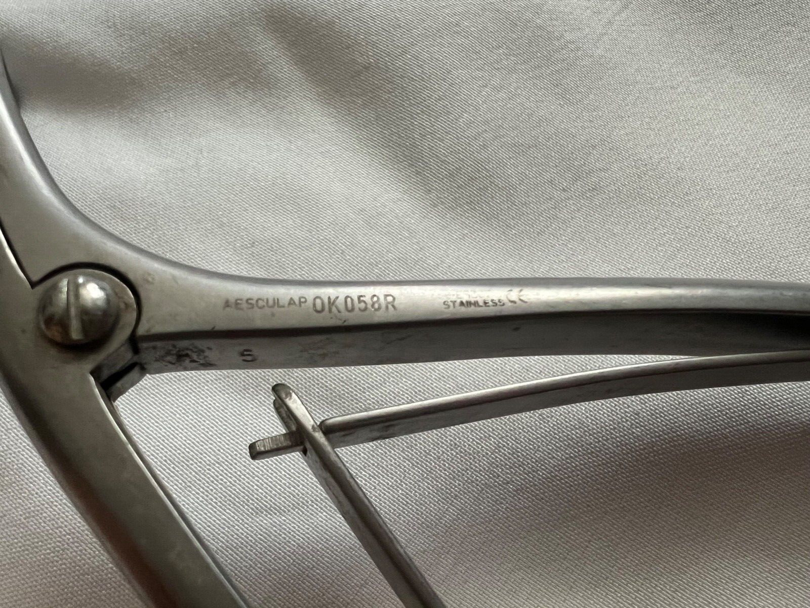 Aesculap OK058R Beckmann Nasal Speculum Curved 15cm Pediatrics ENT