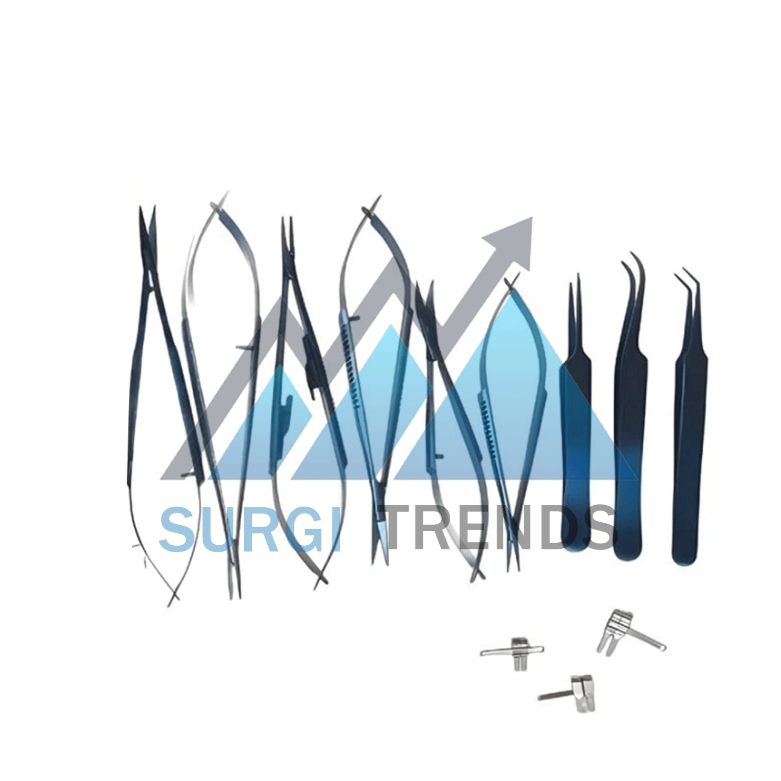 Micro surgery instruments set Neuro Surgical Titanium coated Instruments