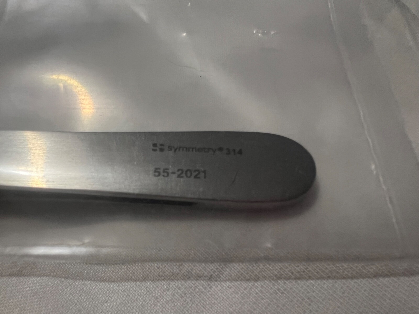 Symmetry Surgical 55-2021 DeBakey Vascular Tissue Forceps 3mm X 12″ Length