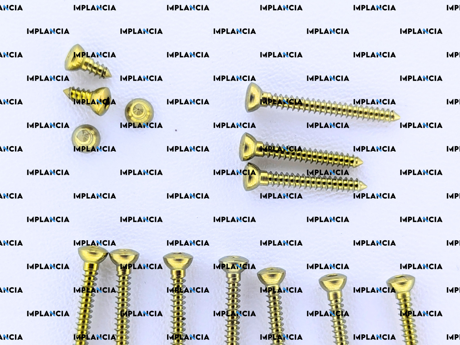 3.5mm Self Tapping Cortex Screws Assorted Length 16-30mm 80 Pcs Titanium Set