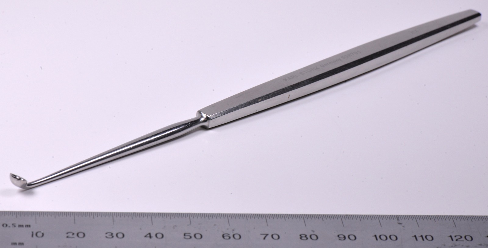 Karl Storz #628701 Antrum Curette 7½” HX Angled Surgical Stainless ENT
